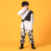 Ropa de estilo hip hop para niños, conjunto de hip hop